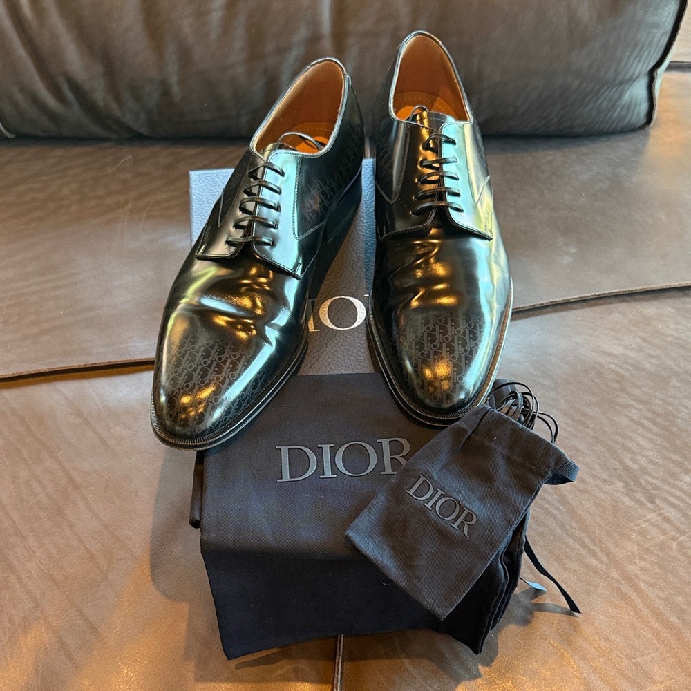 Dior Men's Lace-Up Timeless Derby